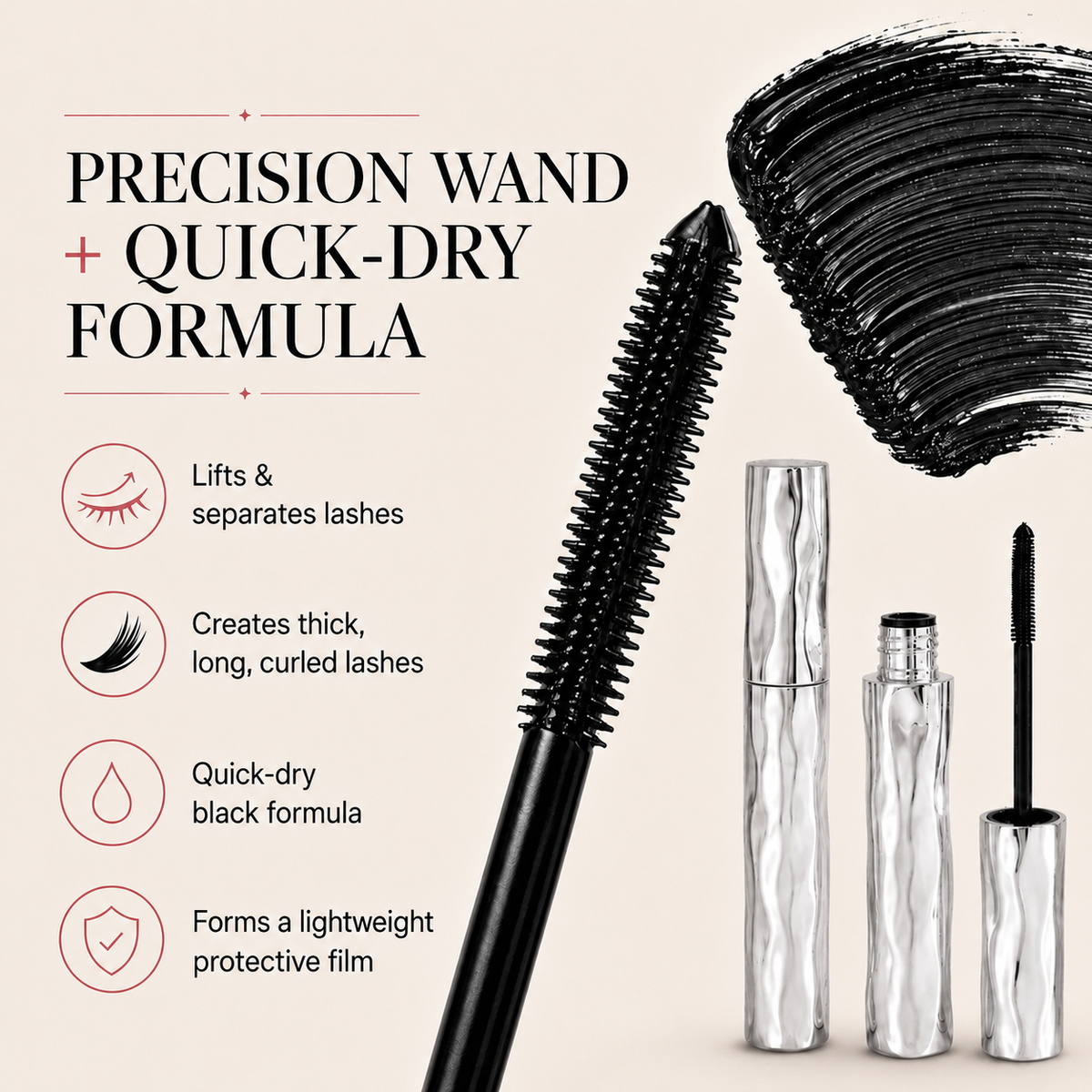 Waterproof Curling Lengthening Mascara